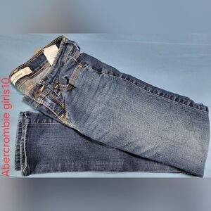 abercrombie kids Girls' Medium Blue Jeans